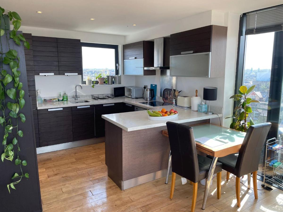 Penthouse In Battersea Amazing Views Of London Leilighet Eksteriør bilde